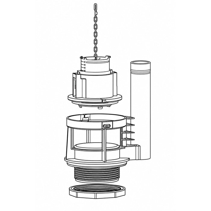 TOTO THU652-A 1.28 GPF 2-Piece Flush Valve Tower M3/15 for Nexus ST442EA Toilets