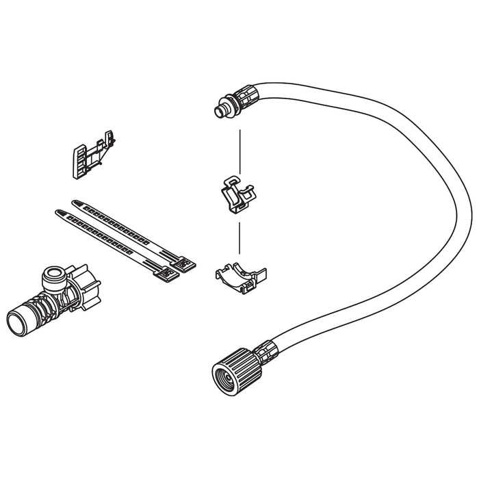 TOTO THU6562#01 Water Supply Hose Assembly for S7 and S7A WASHLET Seats