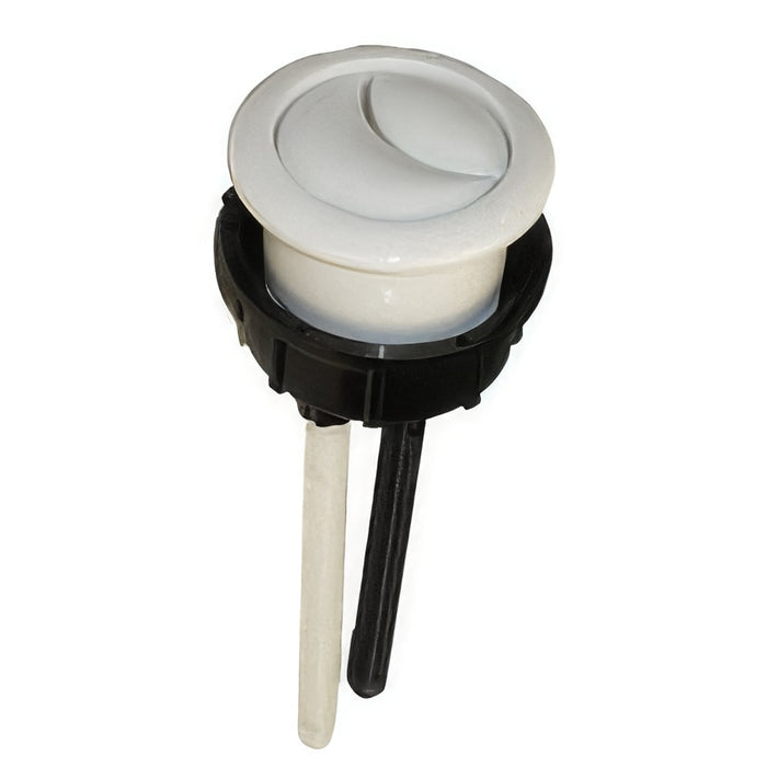 TOTO THU736#01-A Push Button Assembly for Aquia IV One-Piece Toilets, Cotton White