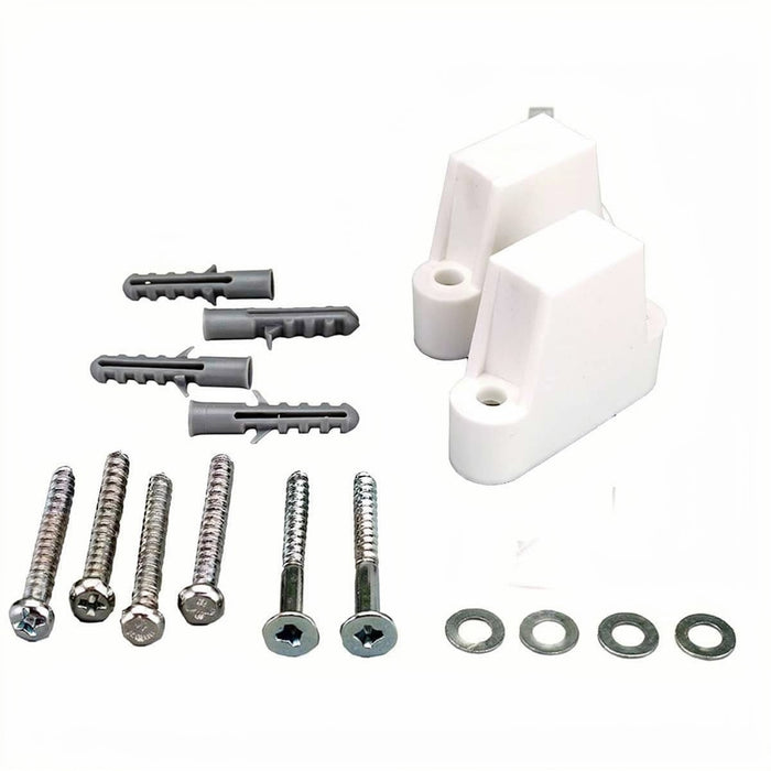 TOTO THU742#01-A Toilet Mounting Hardware for Aquia IV Toilets, Cotton White