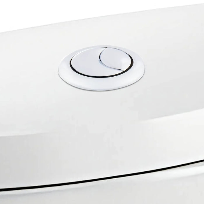 TOTO THU848#01-A Push Button Assembly for Dual Flush Aquia IV Toilets in Cotton White