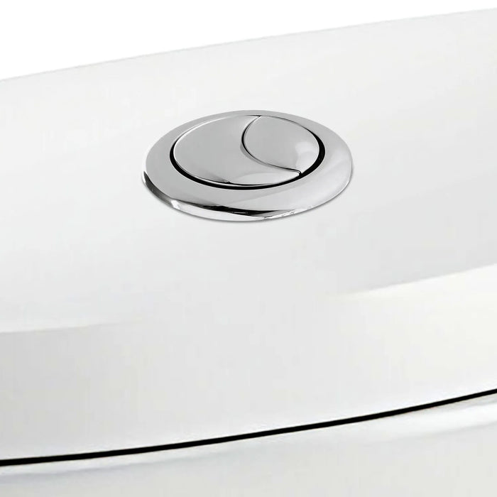 TOTO THU848#CP-A Push Button Assembly for Dual Flush Aquia IV Toilets in Polished Chrome