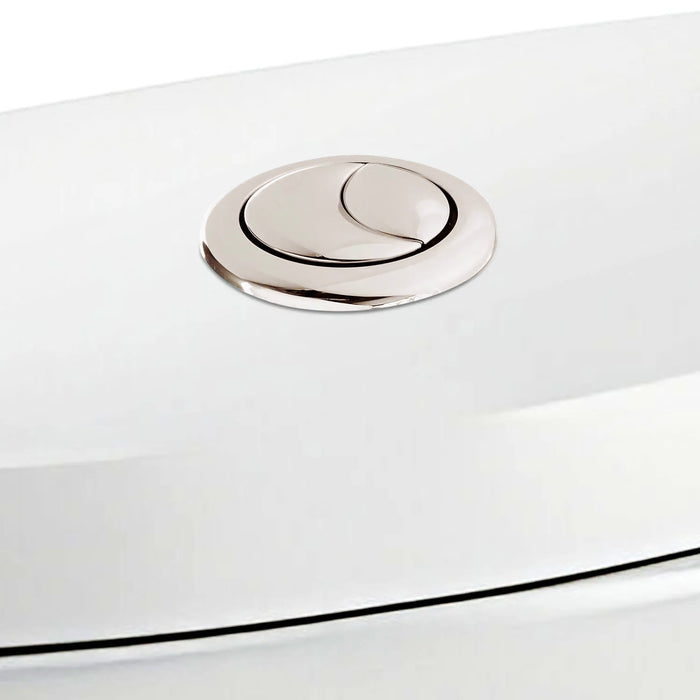 TOTO THU848#PN-A Push Button Assembly for Dual Flush Aquia IV Toilets in Polished Nickel