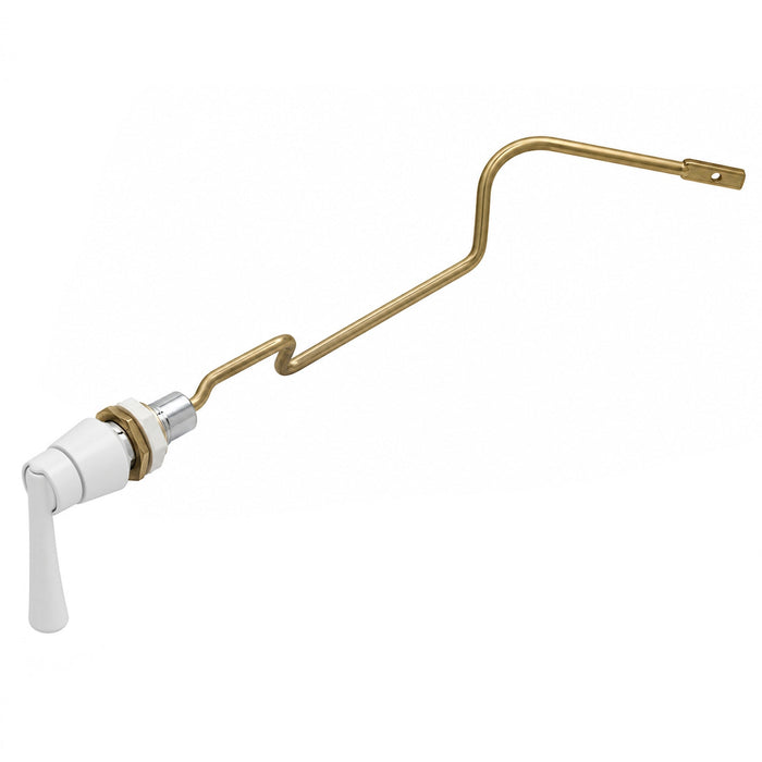 TOTO THU897#01-A Left-Hand Trip Lever for Toto Aurora Toilets, Cotton White