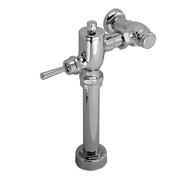 The TOTO TMT1NNC is a manual non-hold open piston-type toilet flushometer at 1.6 GPF in Polished Chrome for commercial toilet applications requiring manual activation.