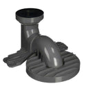 TOTO TSU10W.10 black UniFit toilet rough-in adapter