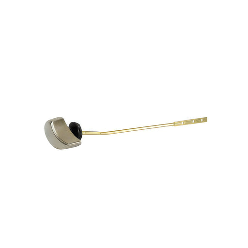 The TOTO THU808#BN-A is a replacement left-hand side trip lever in Brushed Nickel for select TOTO toilet tanks.