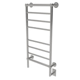 Amba T-2040PN Traditional Model 8 Bar Hardwired Towel Warmer in Polished Nickel