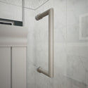 DreamLine SHDR-4135720-04 Elegance 35 3/4 - 37 3/4"W x 72"H Frameless Pivot Shower Door in Brushed Nickel - Bath4All