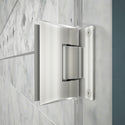 DreamLine SHDR-20477210S-01 Unidoor 47-48"W x 72"H Frameless Hinged Shower Door with Shelves in Chrome - Bath4All