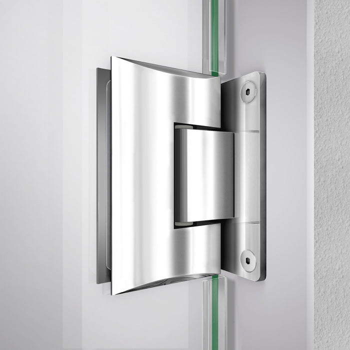 DreamLine SHDR-2025722-01 Unidoor-LS 25"W x 72"H Frameless Hinged Shower Door in Chrome