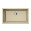 Houzer V-300U SAND Quartztone 33" Sand Granite Composite Undermount Single Bowl Kitchen Sink