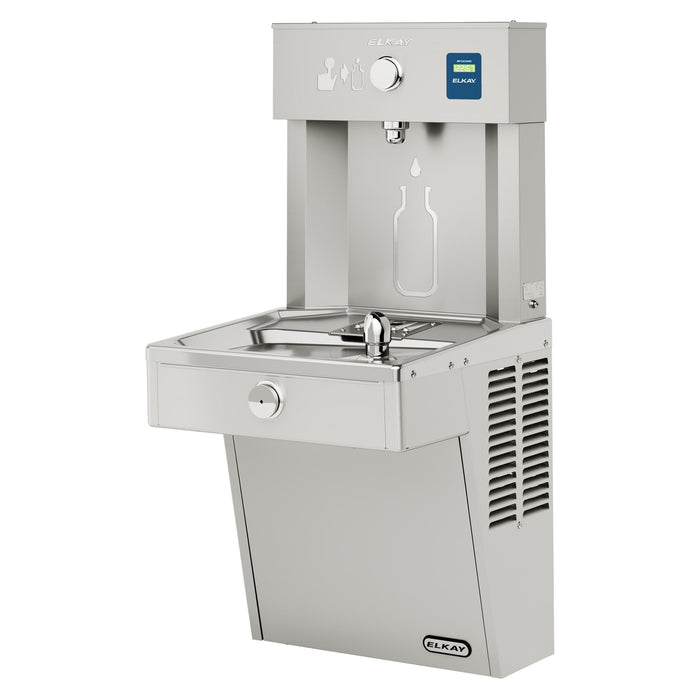 Elkay VRCDWSK Bottle Filling Station with Water Cooler in Stainless Steel