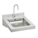 Elkay WCLWO1923OSDSACC Stainless Steel 1-Hole Single-Bowl Wall-Mount Bathroom Sink Kit