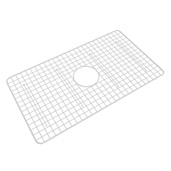 Rohl WSGMS3018WH White Wire Sink Grid for MS3018 Kitchen Sink