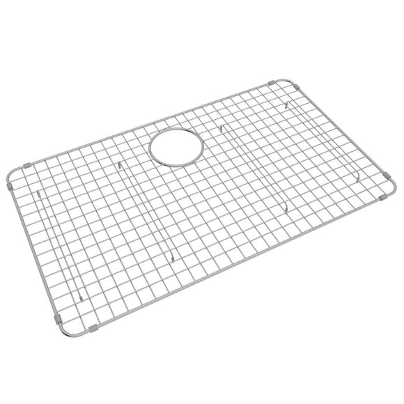 Rohl WSGRSS3018SS Forze Wire Sink Grid for RSS3018 & RSA3018 Kitchen Sinks in Stainless Steel
