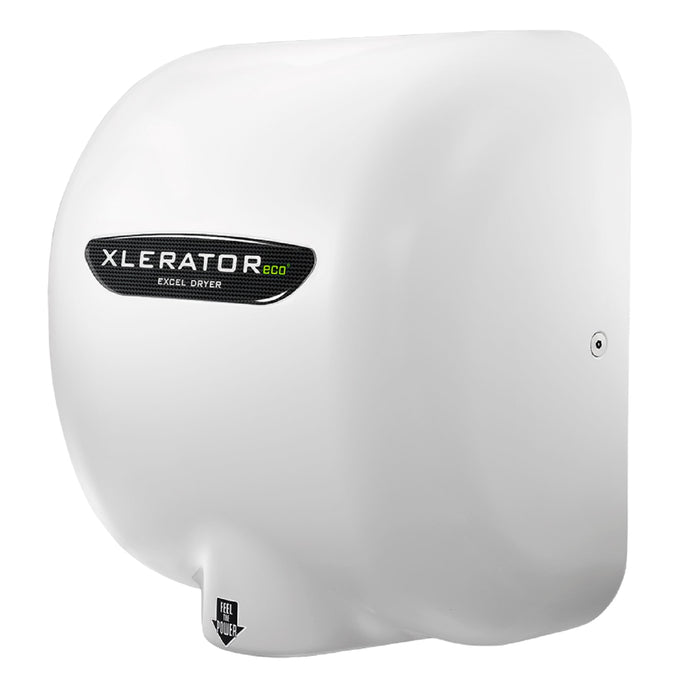 Excel Dryer 603161 XLERATOR High-Speed Auto Hand Dryer with Heat, White, 110 - 120V