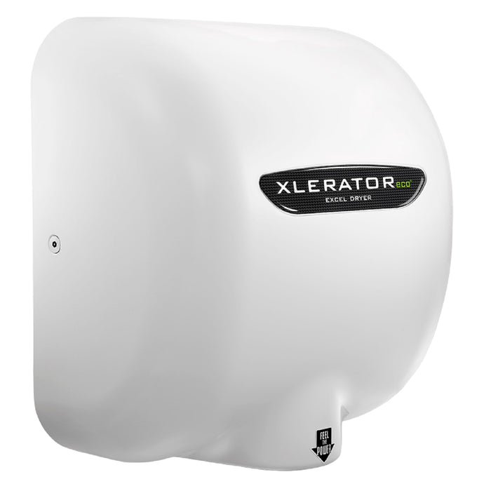 Excel Dryer 603161 XLERATOR High-Speed Auto Hand Dryer with Heat, White, 110 - 120V