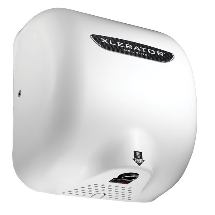 Excel Dryer 603161A XLERATOR High-Speed Auto Hand Dryer, White Thermoset Resin, 110 - 120V