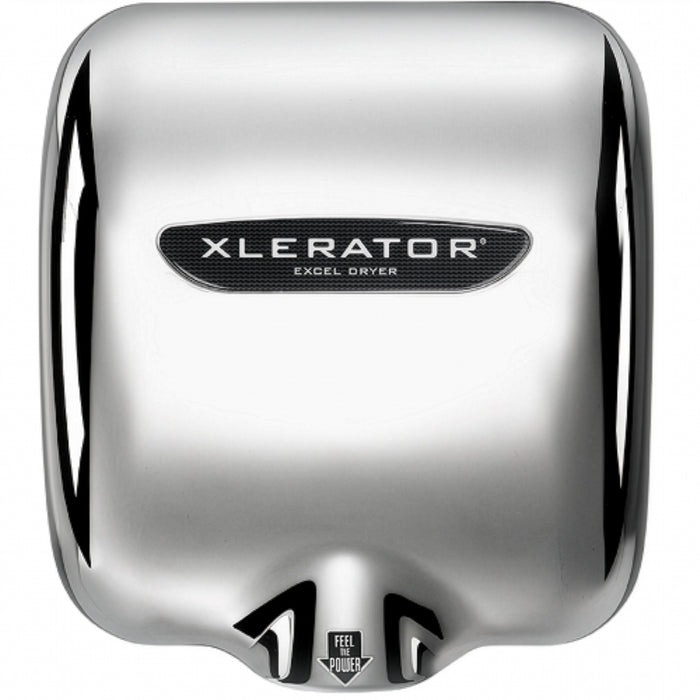 Excel Dryer 601161A XLERATOR High-Speed Automatic Hand Dryer with Noise Reduction Nozzle, Chrome-Plated