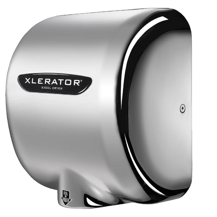 Excel Dryer 601161A XLERATOR High-Speed Auto Hand Dryer, Chrome-Plated, 110 - 120V