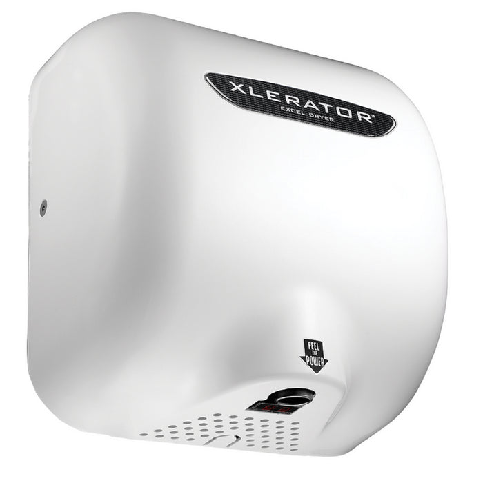Excel Dryer 602161A XLERATOR High-Speed Auto Hand Dryer, White Epoxy, 110 - 120V