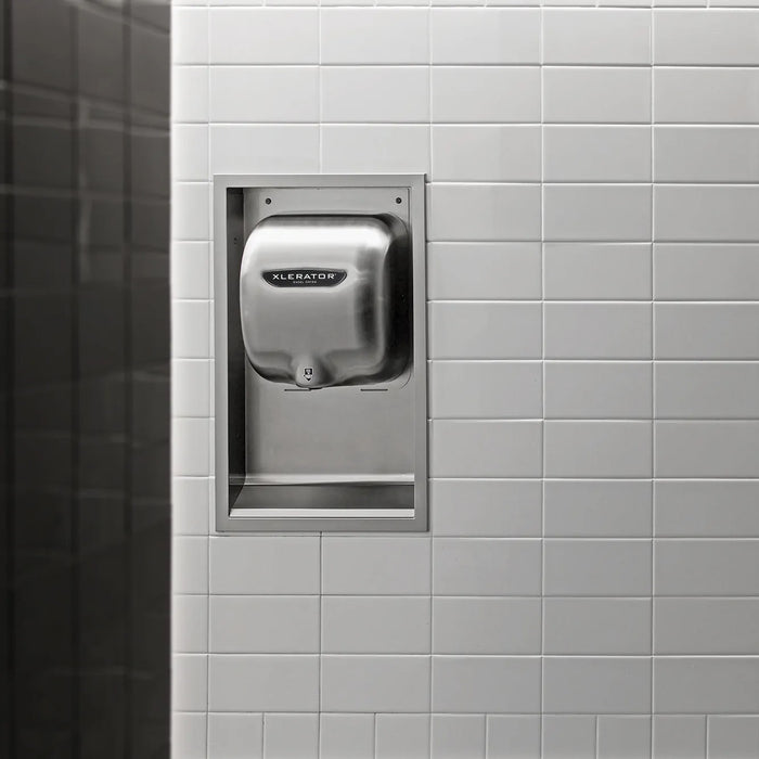 Excel Dryer 604161A XLERATOR High-Speed Auto Hand Dryer, Brushed Stainless Steel, 110 - 120V