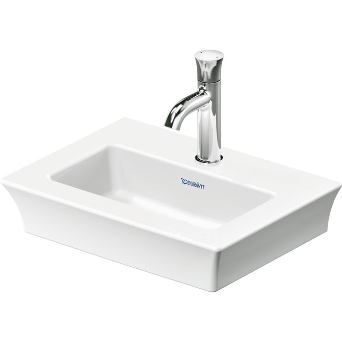 Duravit 0737450041 White Tulip 17 3/4" Wall Mounted Bathroom Sink
