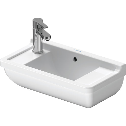 Duravit 0751500000 Starck 3 Wall Mounted Bathroom Sink with Overflow