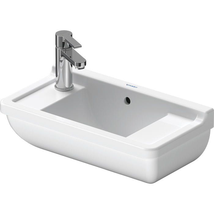 Duravit 0751500000 Starck 3 Wall Mounted Bathroom Sink with Overflow