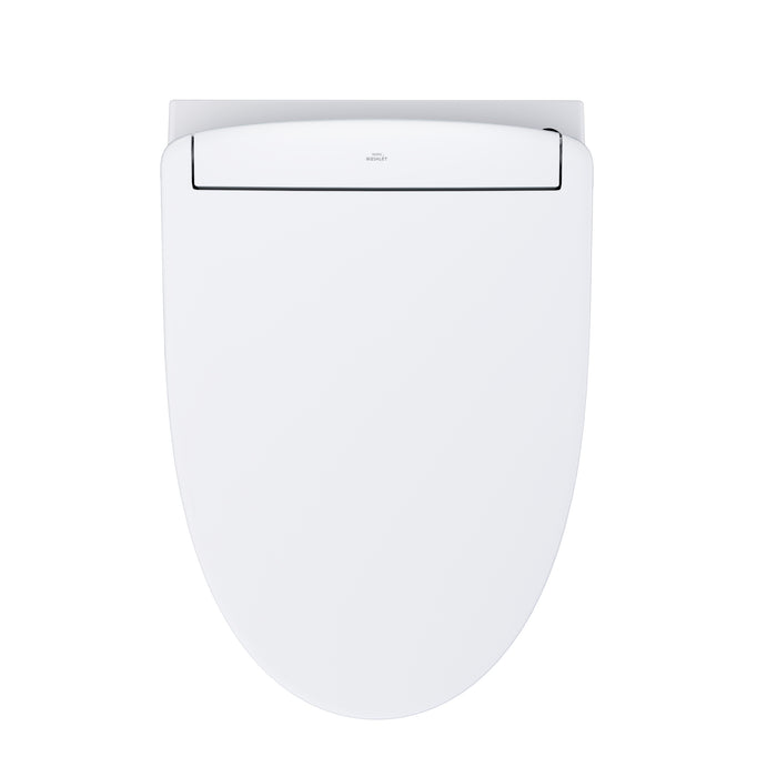 TOTO CWT4263446CMFG#MS Washlet+ AP Wall-Hung Toilet and Washlet S5 and DuoFit In-Wall Dual-Flush Tank