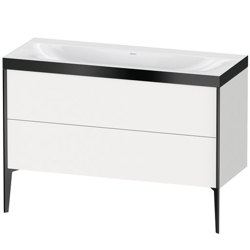 Duravit XV4712NB218P XViu C-Bonded Floorstanding Vanity Kit White