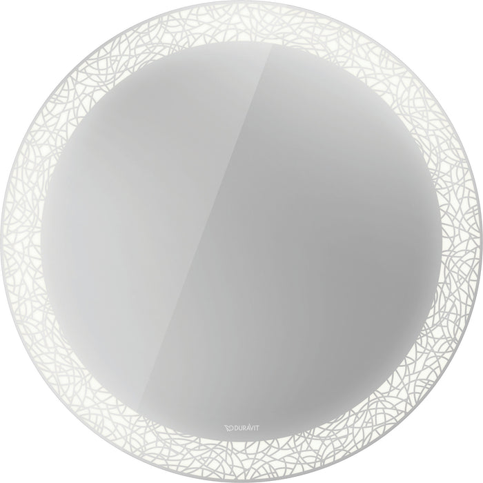 Duravit HP7480G00006000 Happy D.2 Plus Sensor Version Mirror with Lighting White