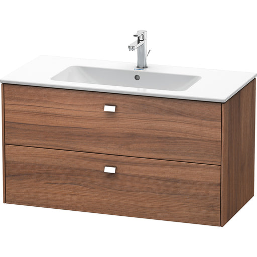 Duravit BR410301079 Brioso Wall-Mount Vanity Unit Walnut