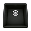 Blanco 442938 Performa SILGRANIT 17" Undermount Bar Sink - Coal Black