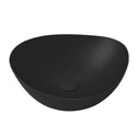TOTO Kiwami Asymmetrical Vessel Bathroom Sink, Matte Black - LT477#MBL