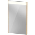 Duravit BR7020030306000 Brioso Mirror with Lighting Concrete Gray