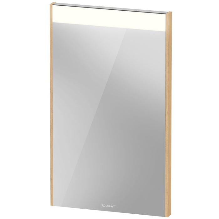 Duravit BR7020030306000 Brioso Mirror with Lighting Concrete Gray
