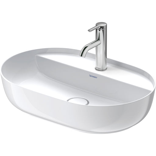 Duravit 0380600000 Luv 23 5/8" Oval Vessel Bathroom Sink