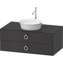 Duravit WT499105858 White Tulip Wall Mount Vanity Cabinet