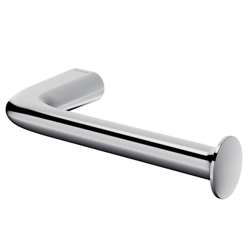 TOTO L Series round paper holder in Polished Chrome finish.