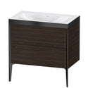 Duravit XV4710NB269P XViu C-Bonded Floorstanding Vanity Kit Walnut Brushed