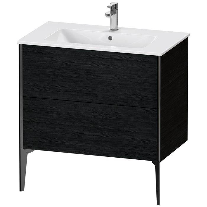 Duravit XV44820B216 XViu Floorstanding Vanity Unit Oak Black