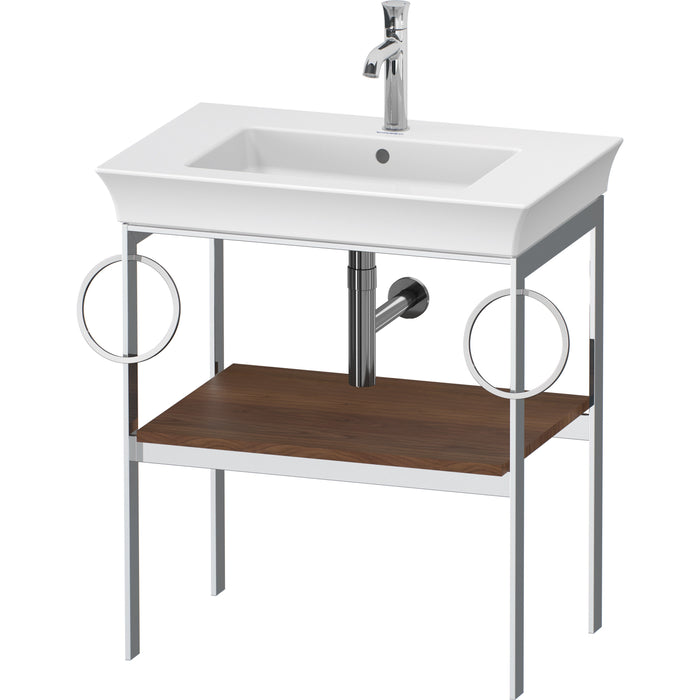 Duravit WT4546B7777 White Tulip Floorstanding Metal Console