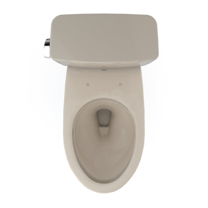 TOTO CST776CSG#03 Drake Two-Piece Elongated 1.6 GPF Toilet with CeFiONtect, Bone