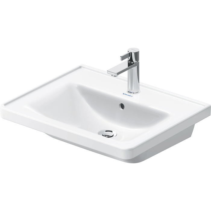 Duravit 2367600087 D-Neo 23 5/8" Wall Mounted Bathroom Sink