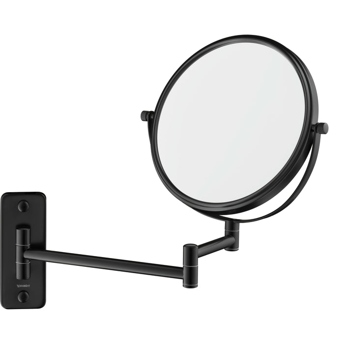Duravit 0099124600 D-Code Wall Mount Swing Arm Makeup Mirror