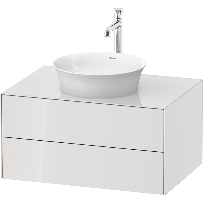 Duravit WT498508585 White Tulip Wall Mount Vanity Cabinet