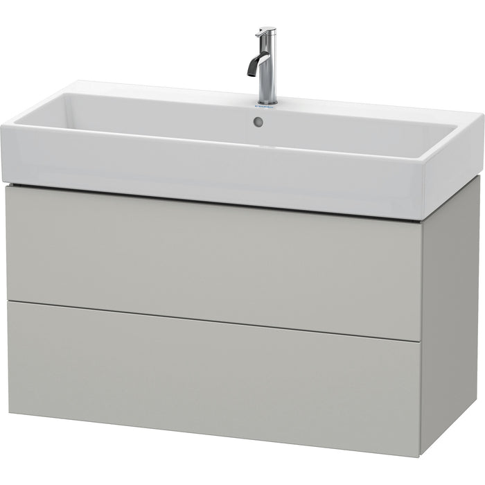 Duravit LC627800707 L-Cube Wall Mount Vanity Cabinet