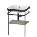 Duravit HP4735N9292 Happy D.2 Plus C-Bonded Vanity Kit Stone Gray